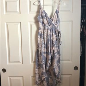 Cotton Candy High/Low Maxi Dress.